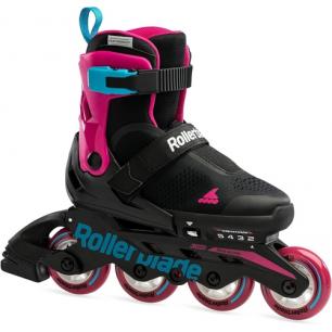 Детские ролики для девочки Rollerblade Microblade Free Black/Pink